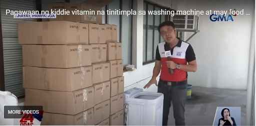 Philippines: Fake Child Vitamins ‘Produced In Washing Machine