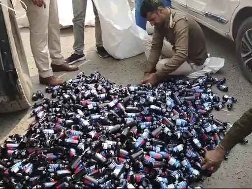 1798 Cough Syrup Bottles Seized, 2 Smugglers Arrested