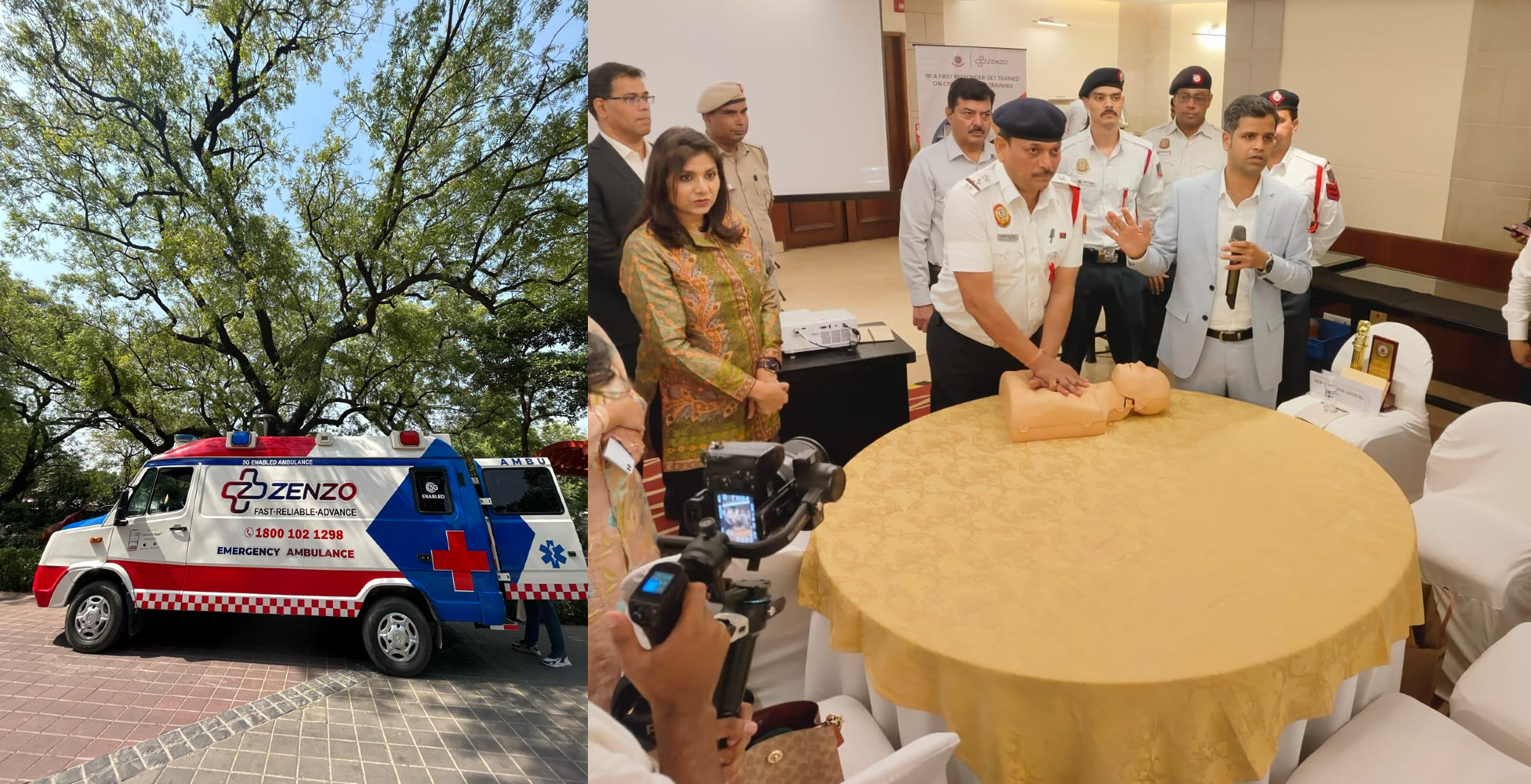 With Largest Ambulance Network @ beck & call, DelhiNCR becomes Emergency Ready