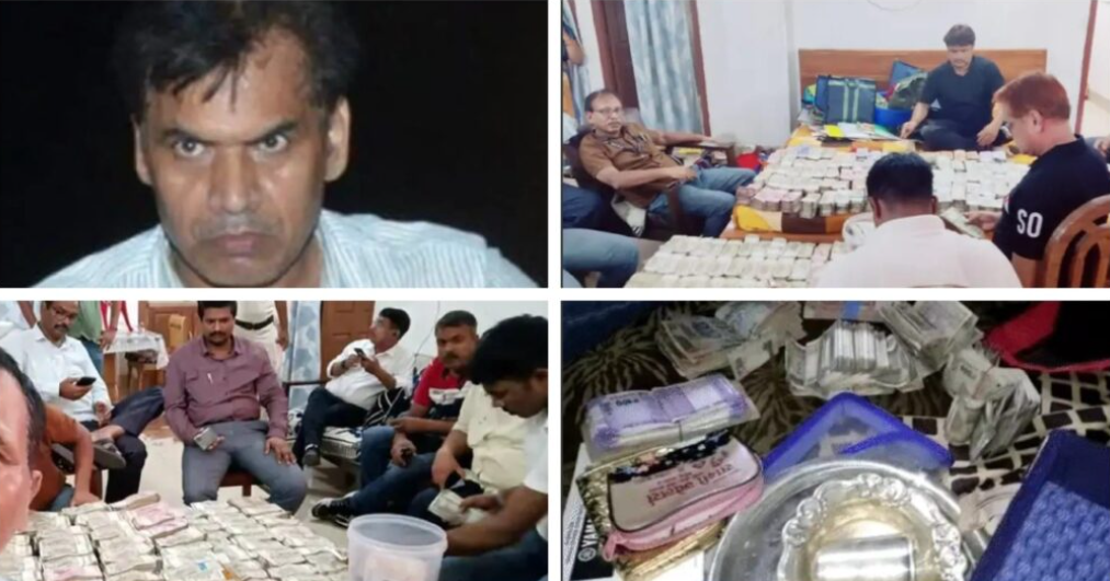 Drug Inspector Dismissed After Rs 4 Crore Cash Found in Sacks; Linked to Illegal Sale of Pharmacist Degrees