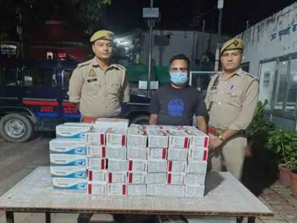 17760 banned capsules caught during checking, accused arrested