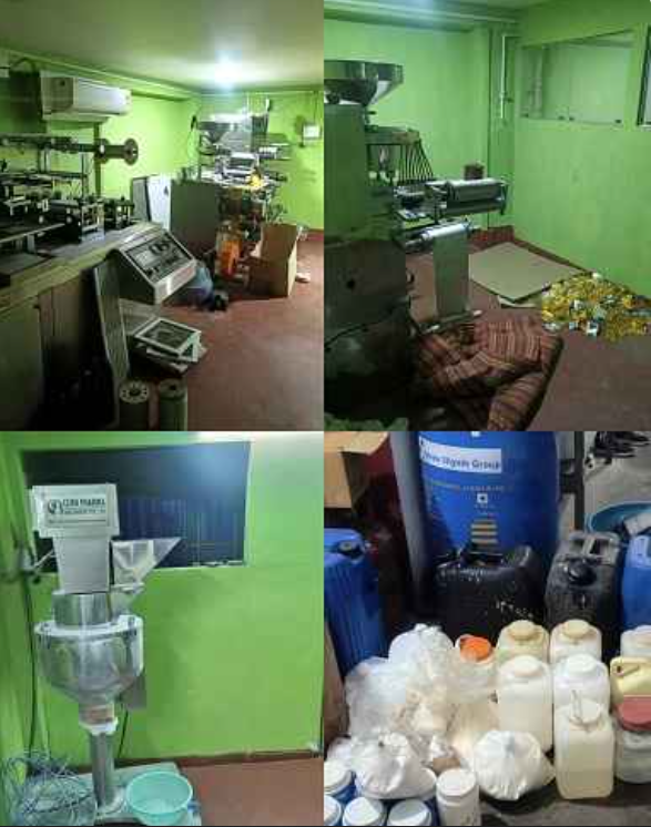 One more illegal drug manufacturing factory busted in Gaya, 9th Kingpin Nabbed amid Massive Seizure