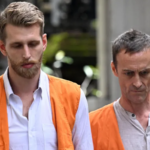 Kial Robinson (left) and Piran Ezra Wilkinson (right) were arrested last September