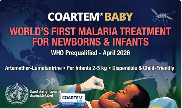 World’s First Malaria Treatment for Newborns and Young Infants Receives WHO Prequalification