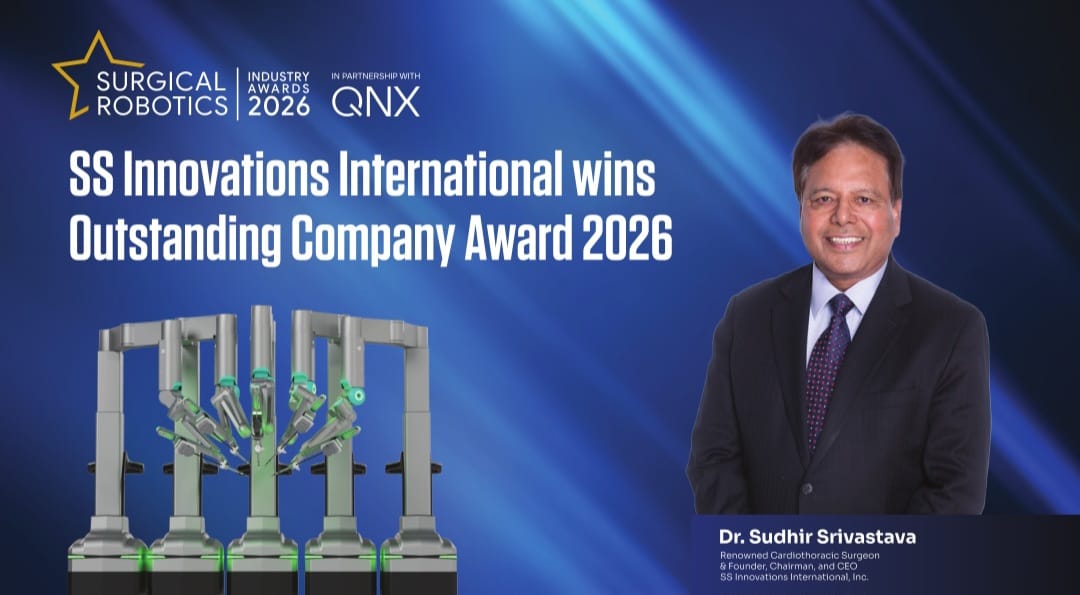 SS Innovations International aces Race beating Global Giants in Surgical Robotics