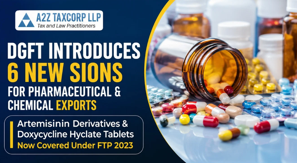 DGFT Fixes Six New Standard Input Output Norms (SIONs) for Pharmaceutical and Chemical Exports