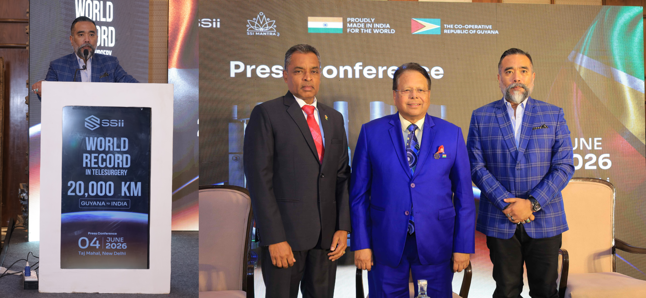World Record in Robotic Tele-Surgery takes Intercontinental Leap of 20,000 Km