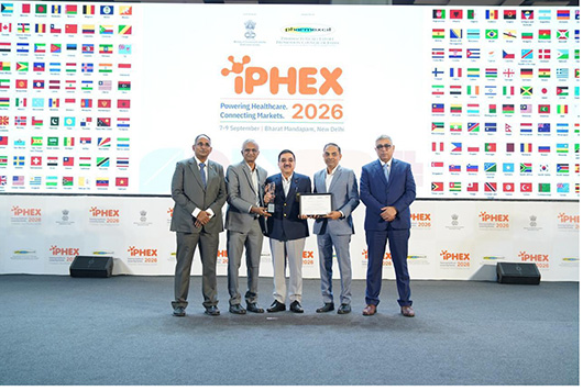 Himachal DCA honoured with ‘Regulatory Excellence Award’ at iPHEX 2026