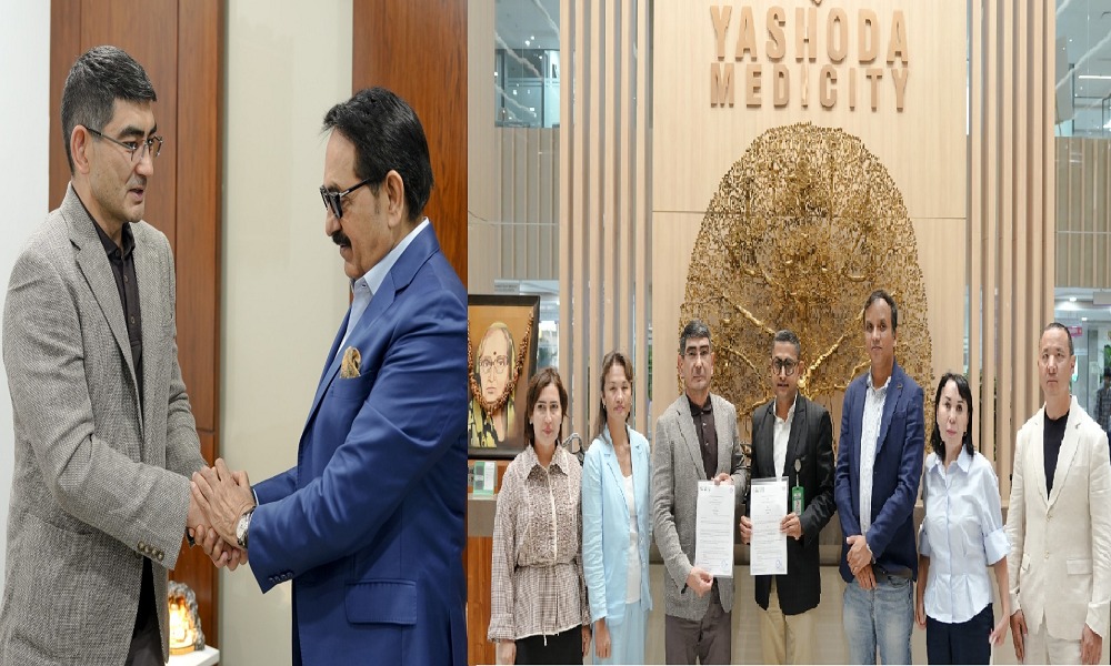 Yashoda Medicity’s Medical Tourism Footprint widens with Republic of Kazakhstan on Board