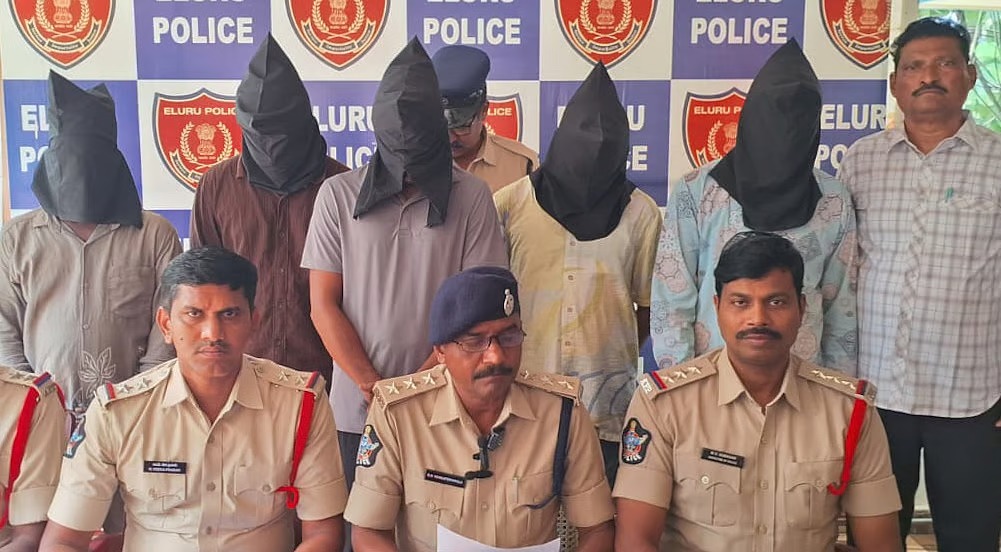 Eluru police arrest five medical shop owners for illegal sale of Tramadol injections