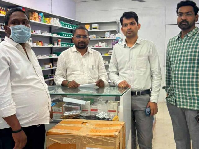 TG SAFE drug wing raids medical shop in Sangareddy, seizes illegal tramadol worth Rs. 58,904